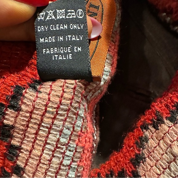 Missoni Women's Acrylic Blend Printed Fringe Scarf - Picture 5 of 7